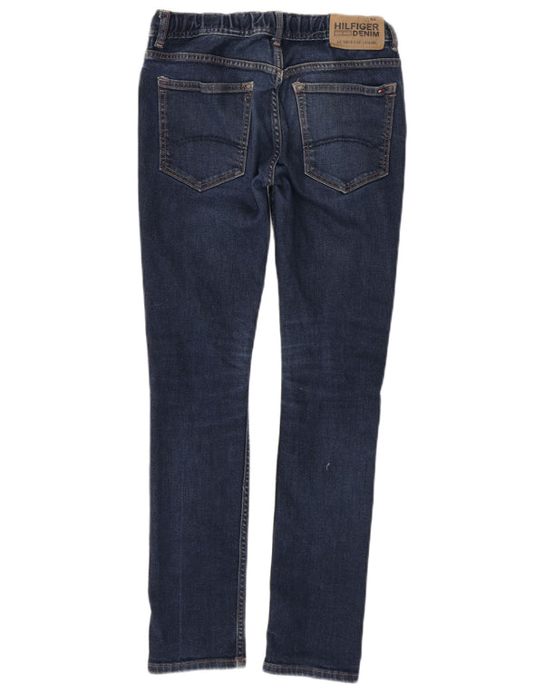 TOMMY HILFIGER Αγόρια Skinny Jeans 13-14 ετών W28 L29 Μπλε βαμβακερό