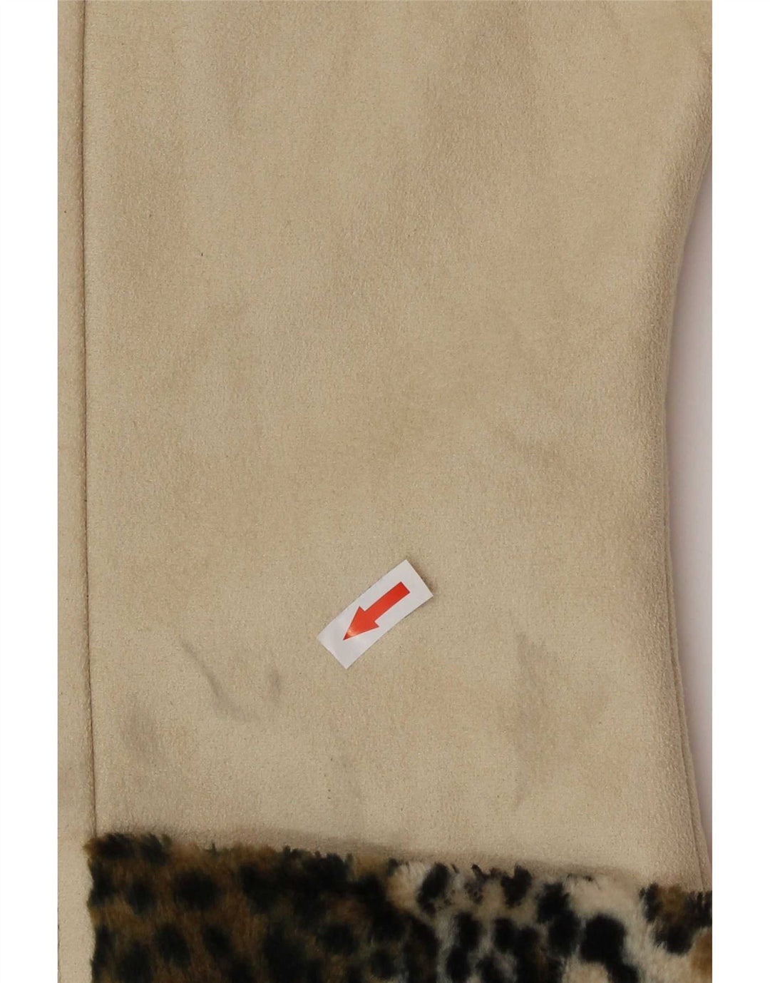 David Barry Γυναικείο σακάκι 4 κουμπιών UK 12 Medium Beige Animal Print