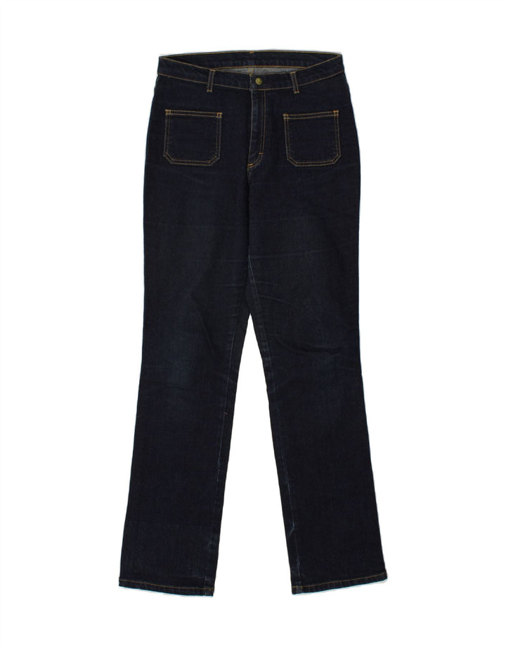 VINTAGE Womens Straight Jeans  W32 L33 Blue Cotton Vintage Vintage and Second-Hand Vintage from Messina Hembry 