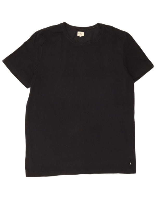 Calvin Klein Jeans Ανδρικό T-Shirt Top 2XL Μαύρο βαμβακερό