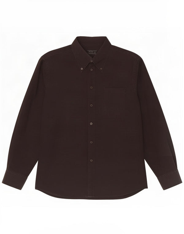 Ανδρικό πουκάμισο Prada Size 42 16 1/2 Large Μαύρο Βαμβακερό