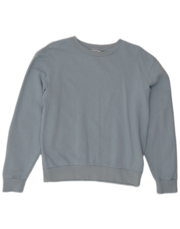 Marks & Spencer Γυναικεία φούτερ μεγάλου μεγέθους Jumper UK 6 XS Μπλε βαμβακερό