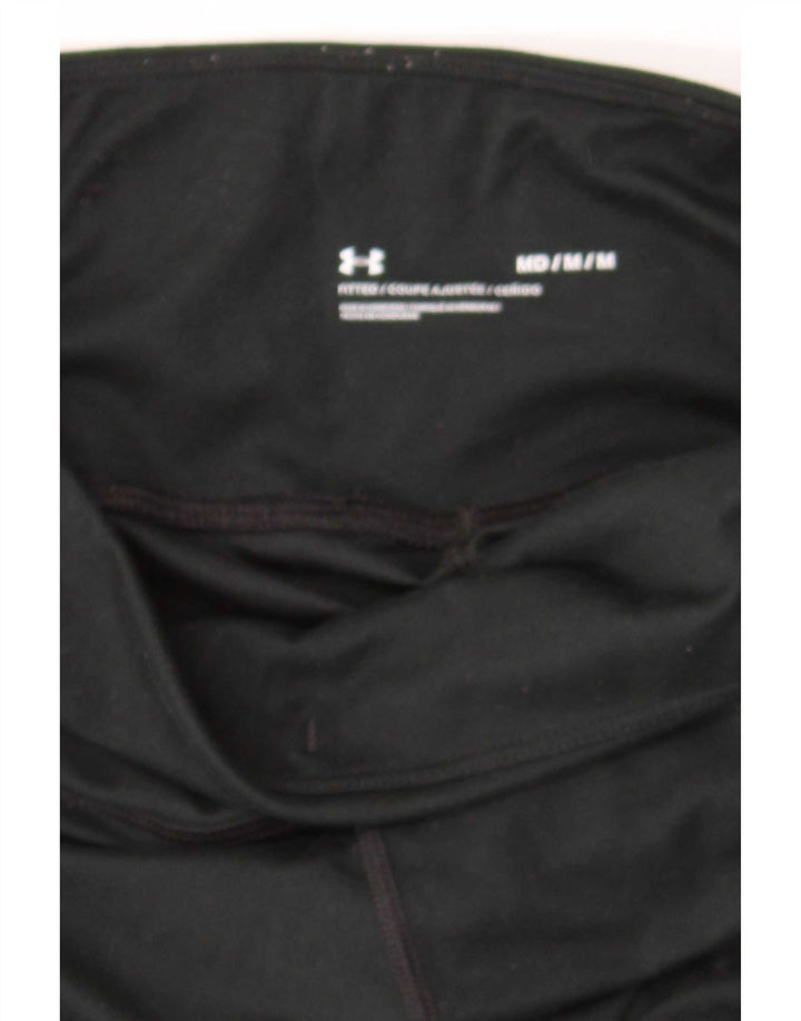 Under Armour Γυναικεία Εφαρμοσμένα Κολάν UK 12 Μεσαίου Μαύρου Πολυεστέρα
