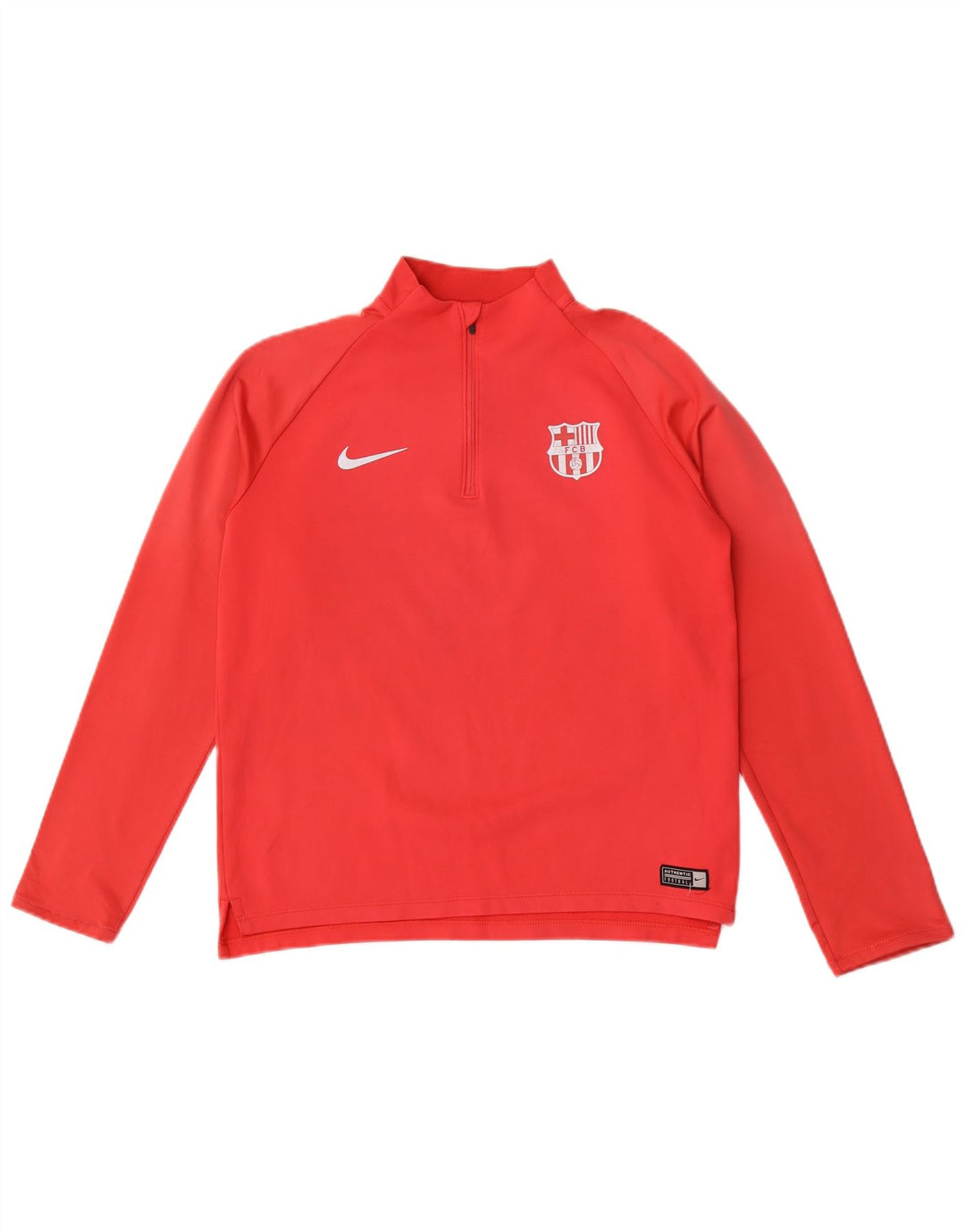 Nike Boys Barcelona πουλόβερ αθλητική φόρμα 13-14 ετών XL Red Colourblock
