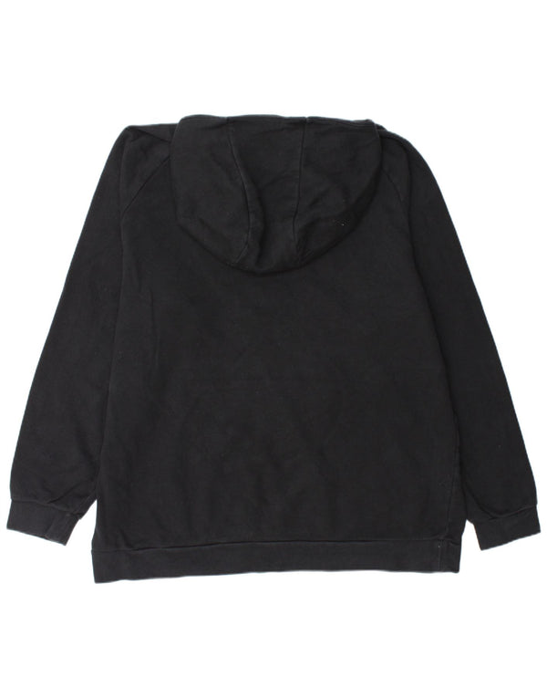 JORDAN Ανδρικό γραφικό κουκούλα 2XL, μαύρο βαμβακερό