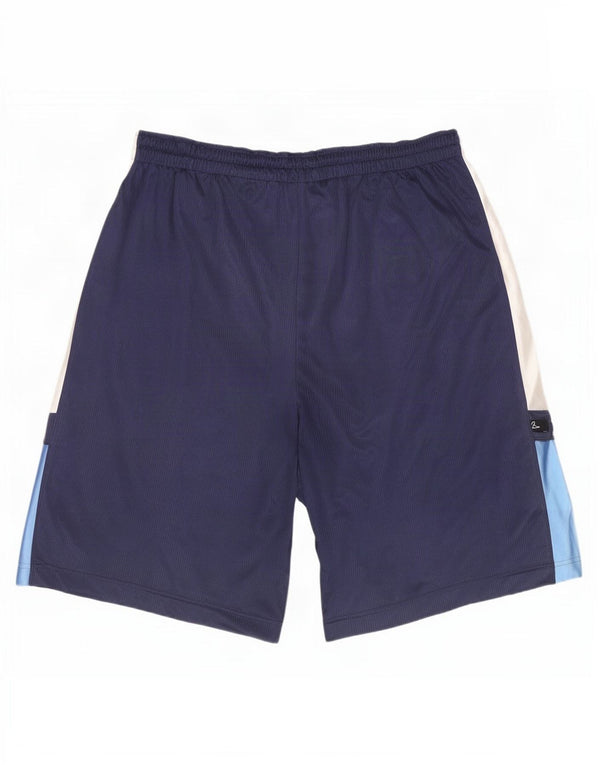 Jordan Mens Sport Shorts 2XL Navy Blue Colourblock Polyester