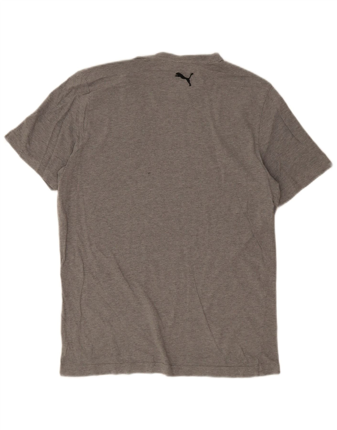 Ανδρικό γραφικό μπλουζάκι Puma Top Medium Grey Flecked