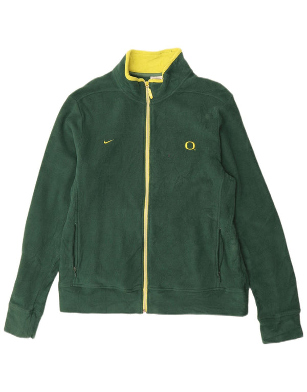 Γυναικείο μπουφάν NIKE Oregon Ducks Fleece US 16/18 XL Green Polyester