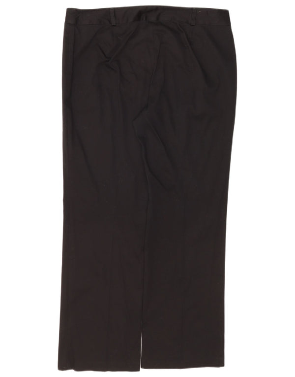 Marks & Spencer Γυναικεία Bootcut Casual Παντελόνι UK 16 Large W38 L30 Black