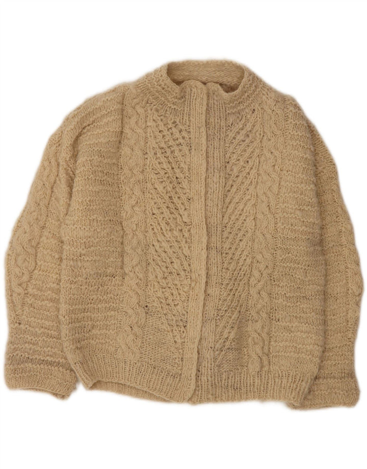 Γυναικείο Ανοιχτό Ζακέτα VINTAGE UK 18 XL Μπεζ