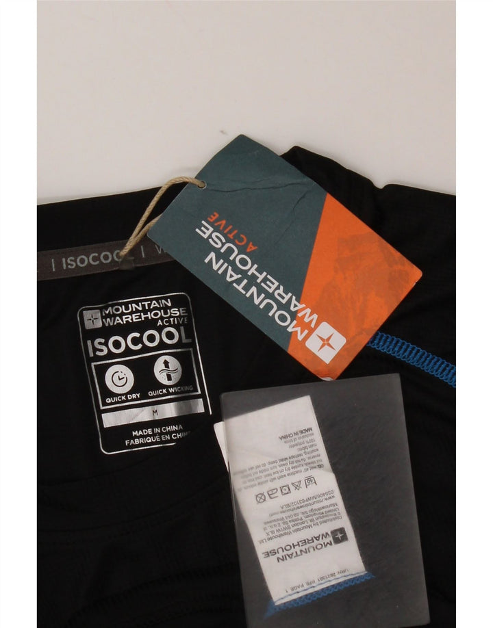 Ανδρικό T-Shirt Mountain Warehouse Top Medium Black Polyester