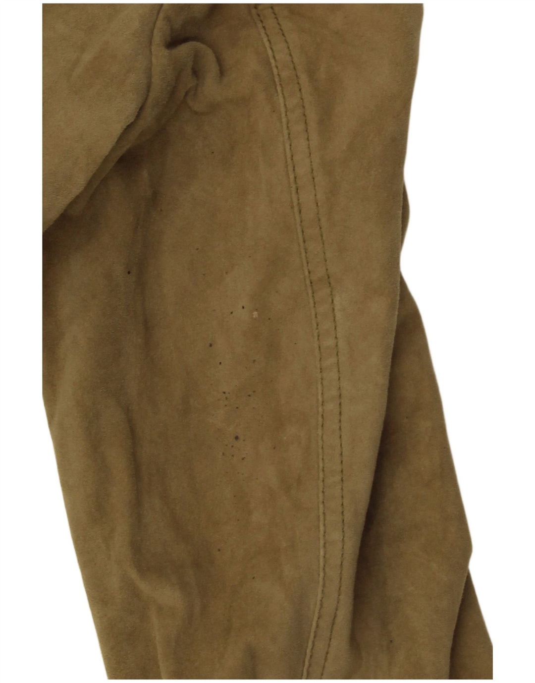 Aeronautica Militare Γυναικείο σακάκι σουέντ IT 42 Medium Khaki Leather