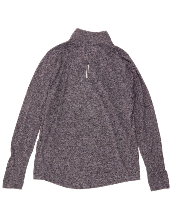Γυναικεία φόρμα πουλόβερ Nike Dri Fit Top 10 Small Grey Flecked