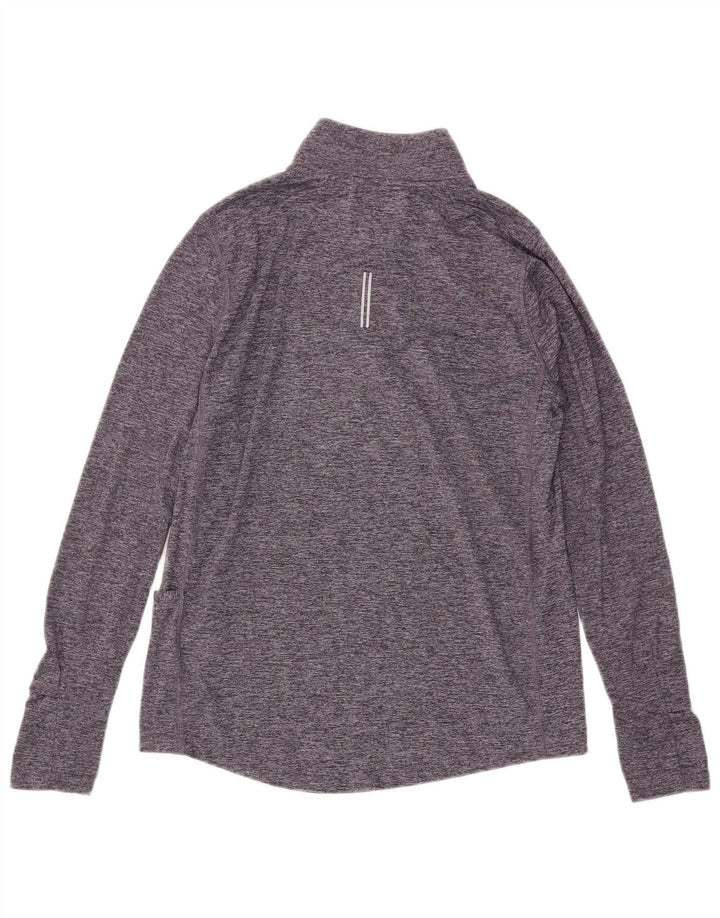 Γυναικεία φόρμα πουλόβερ Nike Dri Fit Top 10 Small Grey Flecked