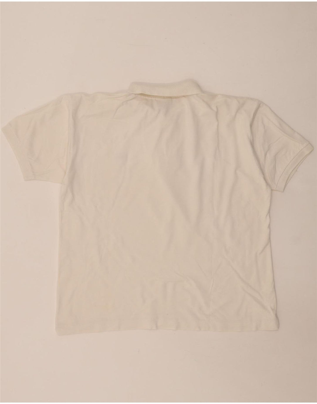 Ανδρικό πουκάμισο πόλο LACOSTE Νούμερο 4 Μεσαίο λευκό βαμβακερό