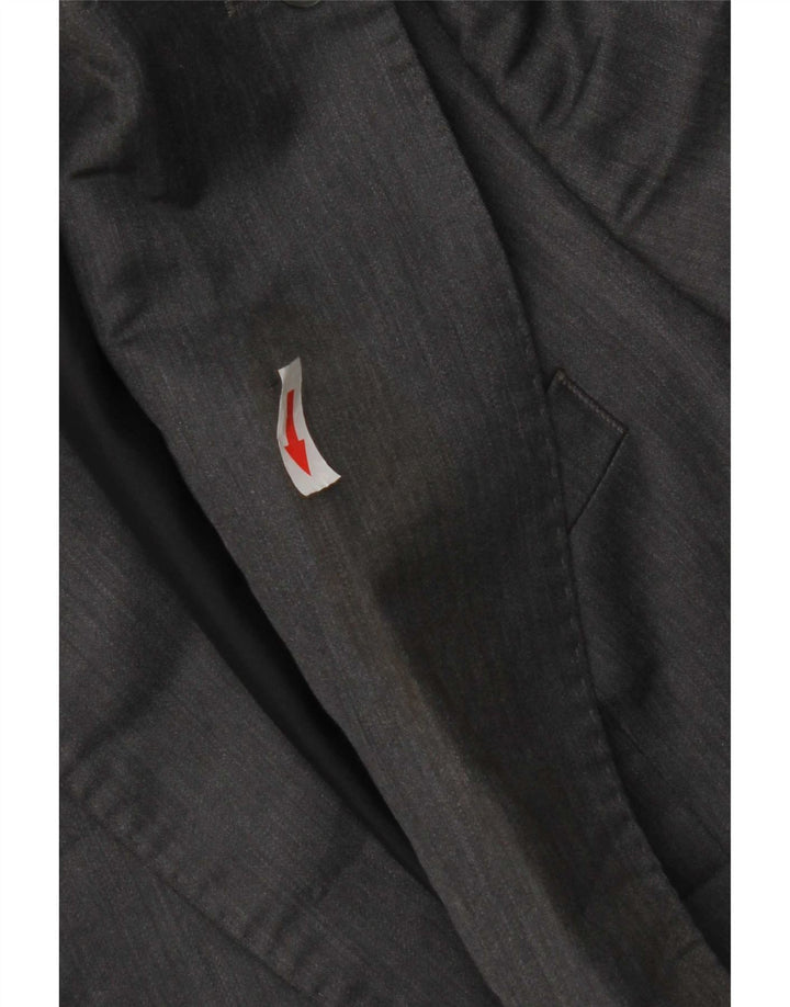 Zara Ανδρικό μπουφάν μπλέιζερ με 2 κουμπιά EU 48 Medium Grey Polyester