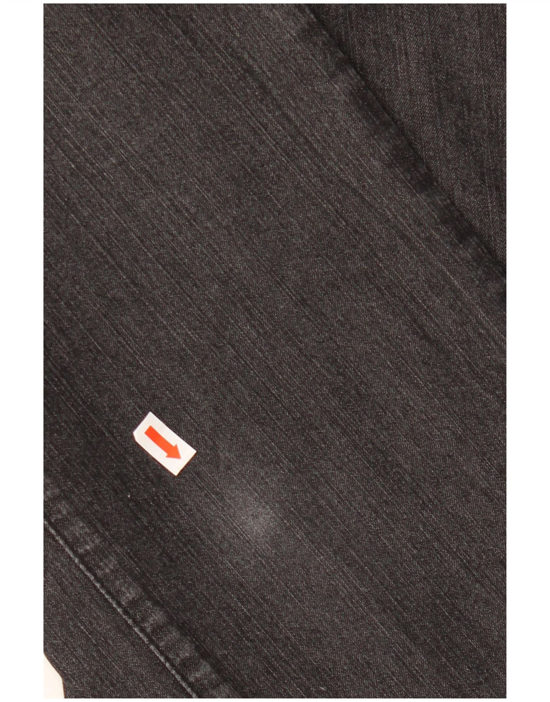 TRUSSARDI Γυναικείο ίσιο τζιν W25 L29 μαύρο βαμβακερό