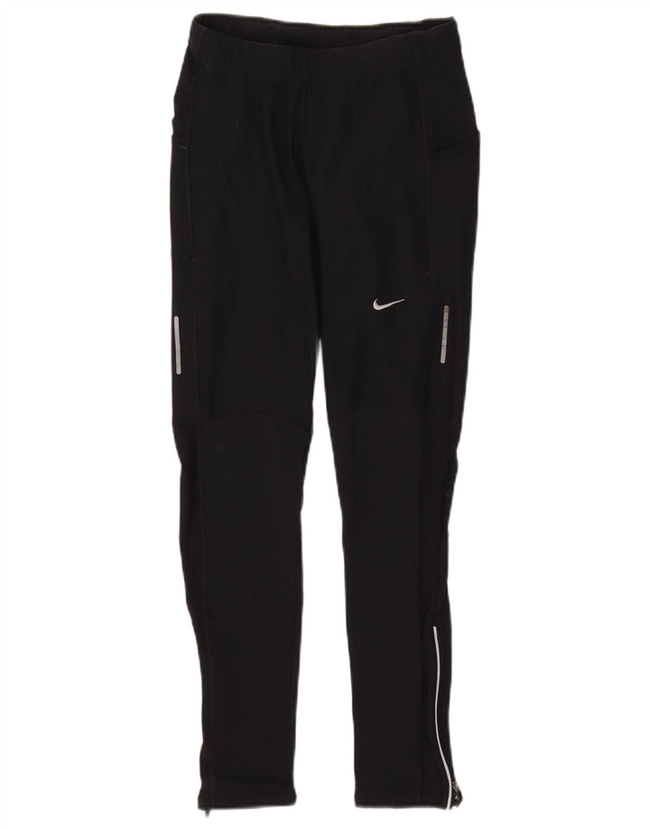 Γυναικεία κολάν NIKE Dri Fit UK 8 Small Black Polyester