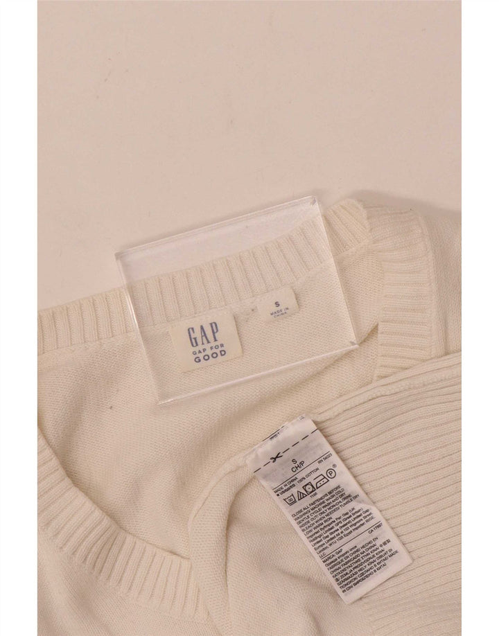 Γυναικεία ζακέτα Gap UK 10 Small White Cotton