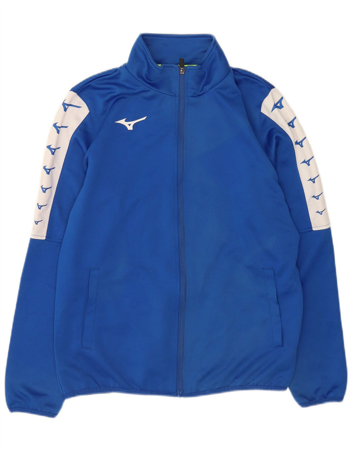 Ανδρική φόρμα γυμναστικής γραφική Mizuna Top Jacket μεσαίου μπλε χρώματος πολυεστέρας