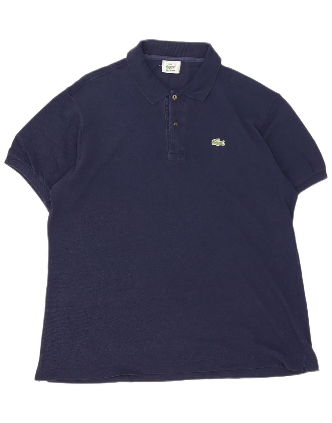 Ανδρικό μπλουζάκι πόλο Lacoste, νούμερο 5, Μεγάλο γαλάζιο από βαμβάκι
