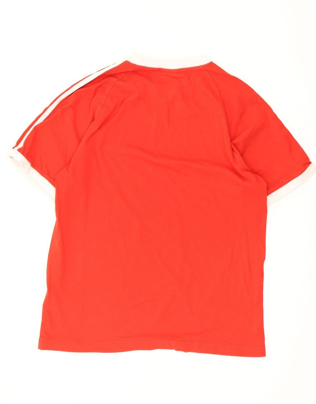 Ανδρικό T-Shirt Adidas Top Μικρό κόκκινο βαμβακερό