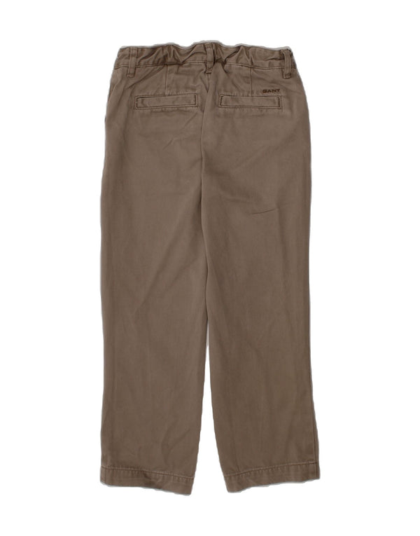 GANT Boys Straight Chino Trousers 4-5 Years W22 L17 Grey