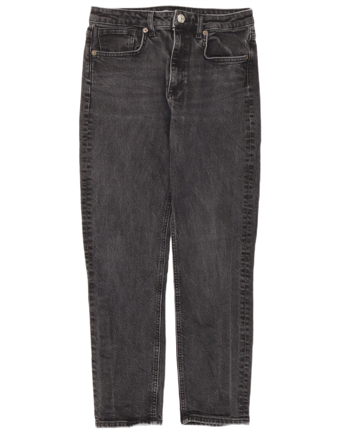 Zara Γυναικείο Straight Jeans EU 38 Small W28 L26 Grey