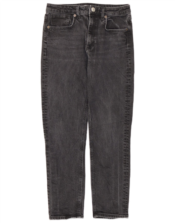 Zara Γυναικείο Straight Jeans EU 38 Small W28 L26 Grey
