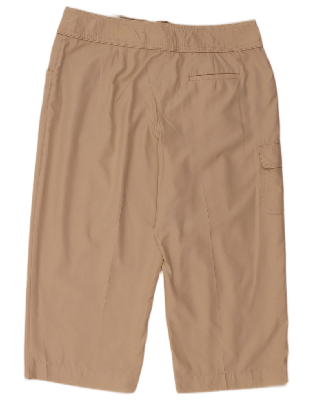 Izod Γυναικείο παντελόνι Capri Cargo US 12 Large W34 L21 Beige Polyester