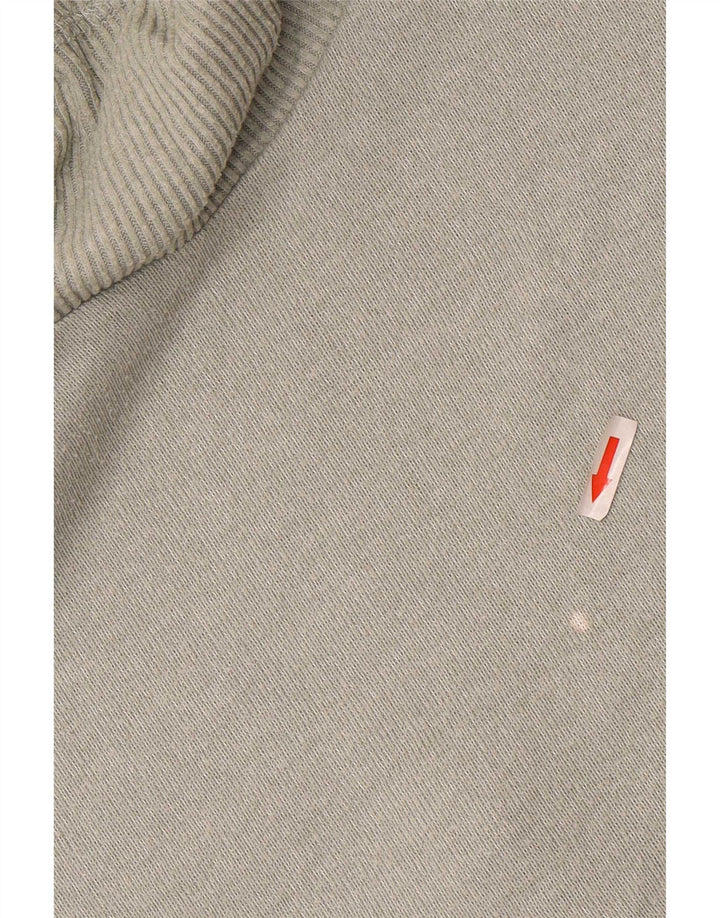 Fat Face Γυναικείο πουλόβερ με κουκούλα UK 8 Small Khaki Polyester