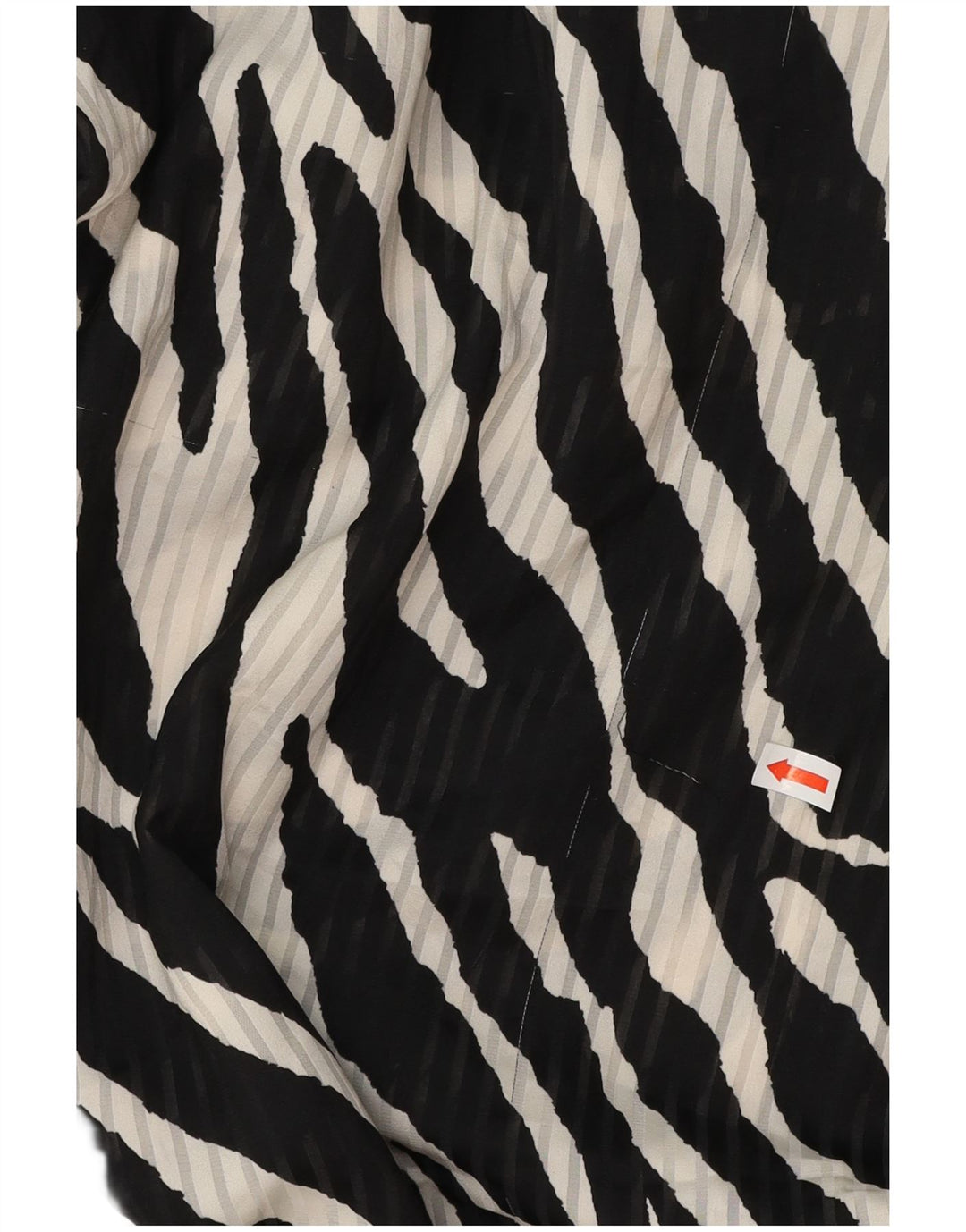 Γυναικείο μακρυμάνικο φόρεμα ZARA UK 12 μεσαίο μαύρο Animal print