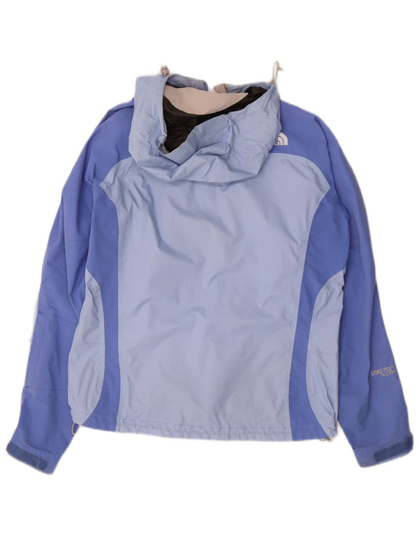 The North Face γυναικείο μπουφάν βροχής με κουκούλα UK 14 Medium Blue Colourblock