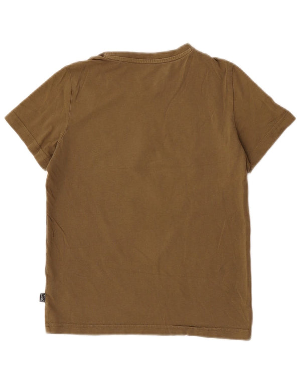 Puma Boys Graphic T-Shirt Top 9-10 Years Khaki
