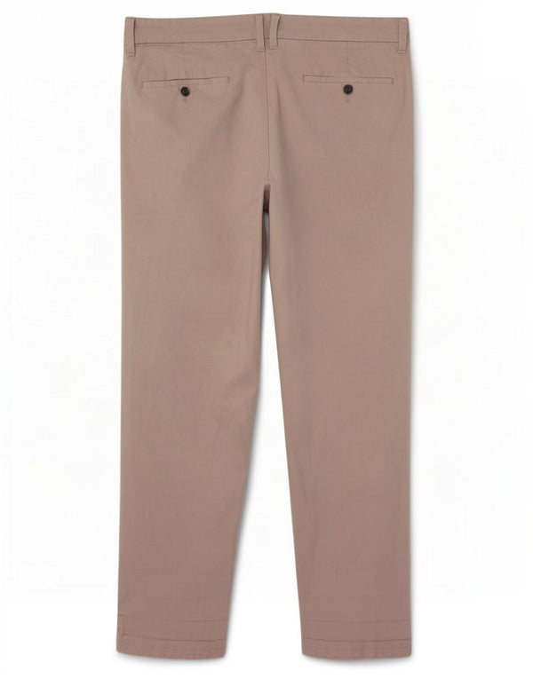Marks & Spencer Γυναικείο Slim παντελόνι Chino W36 L29 Γκρι βαμβακερό