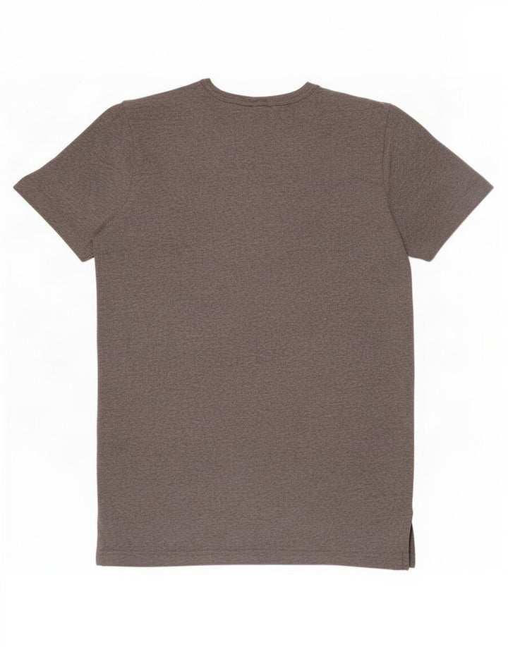Ανδρικό T-Shirt Adidas Τοπ μεσαίο γκρι βαμβακερό
