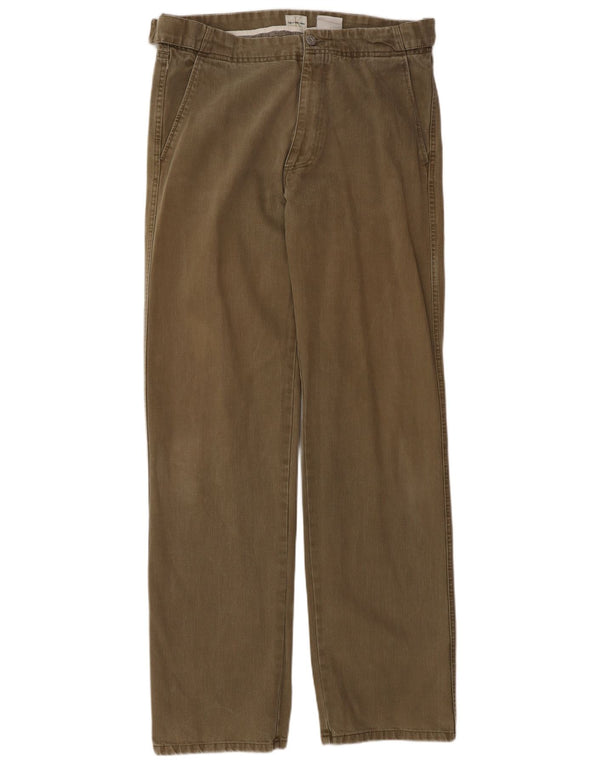 Ανδρικό τζιν ίσιο Calvin Klein W34 L34 Καφέ