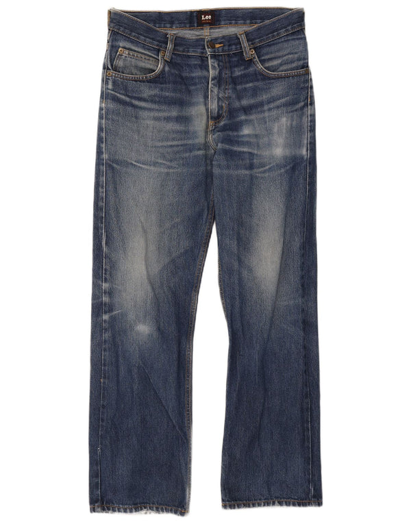 Lee Mens Ranger Bootcut Jeans W34 L30 Μπλε βαμβακερό