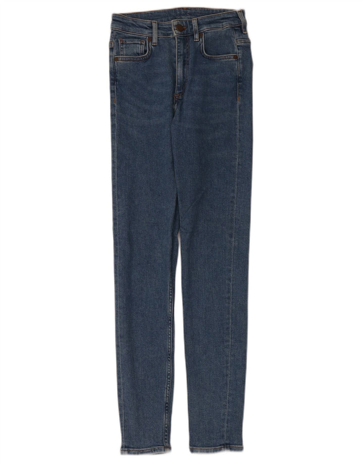 Cos Γυναικείο Skinny Jeans W24 L30 Μπλε βαμβακερό