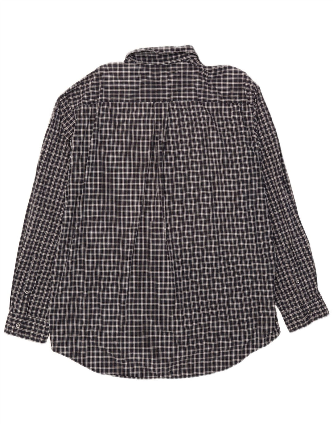 Ανδρικό πουκάμισο Nautica XL Navy Blue Check Cotton