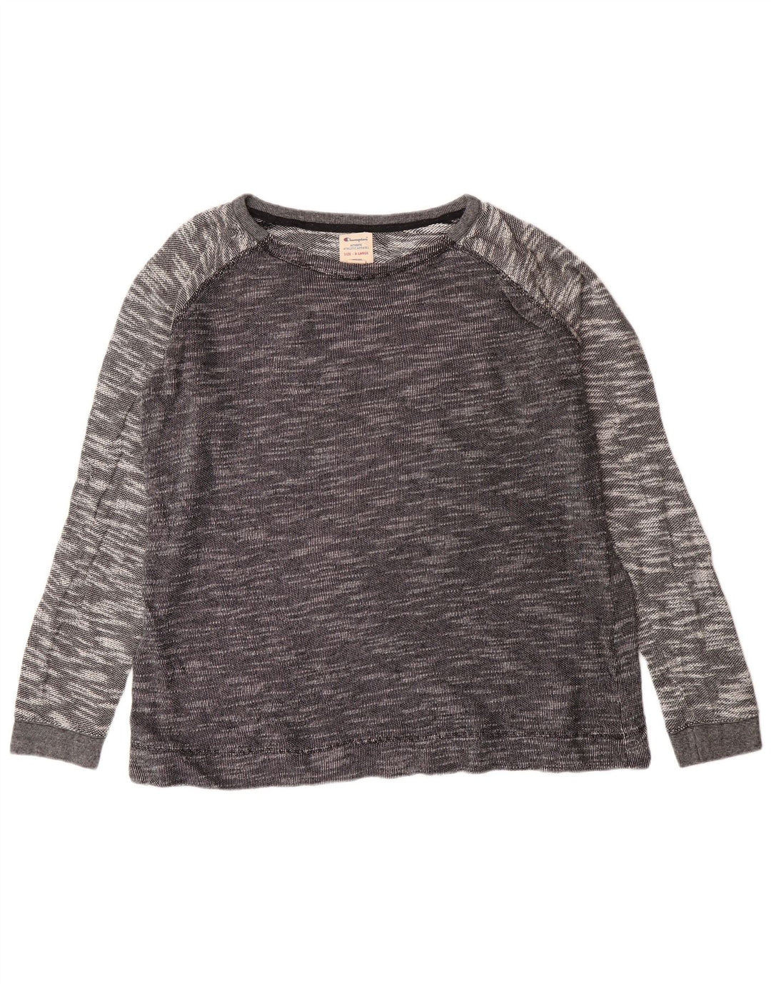 Champion γυναικείο τοπ μακρυμάνικο UK 18 XL γκρι βαμβακερό