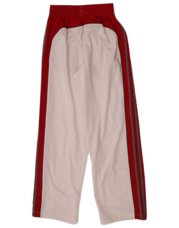 Γυναικεία αθλητική φόρμα Adidas Παντελόνι UK 8 Small White Colourblock Polyester
