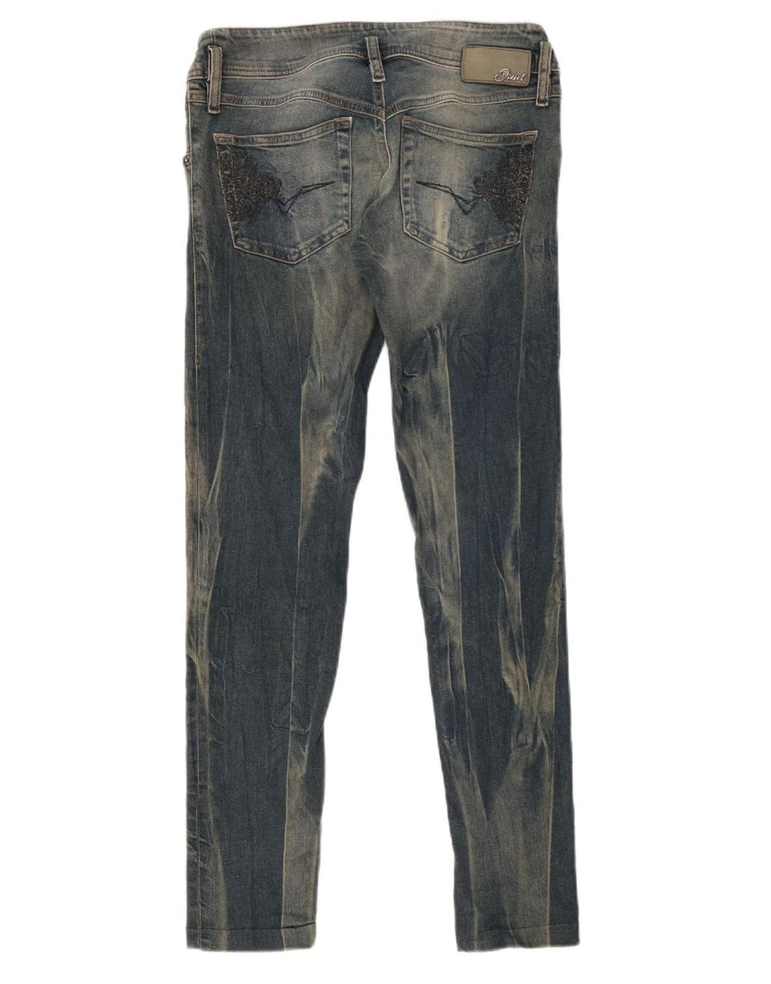 Γυναικεία DIESEL Matic Acid Wash Slim κωνικό τζιν W29 L29 μπλε βαμβακερό