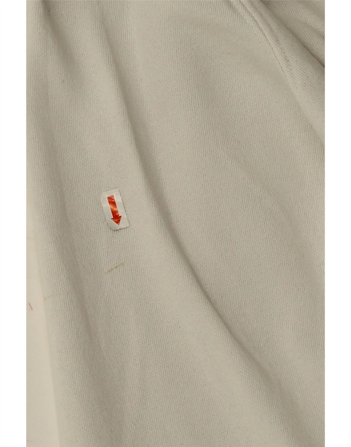 Champion Womens Oversized Hoodie Jumper UK 10 Small White