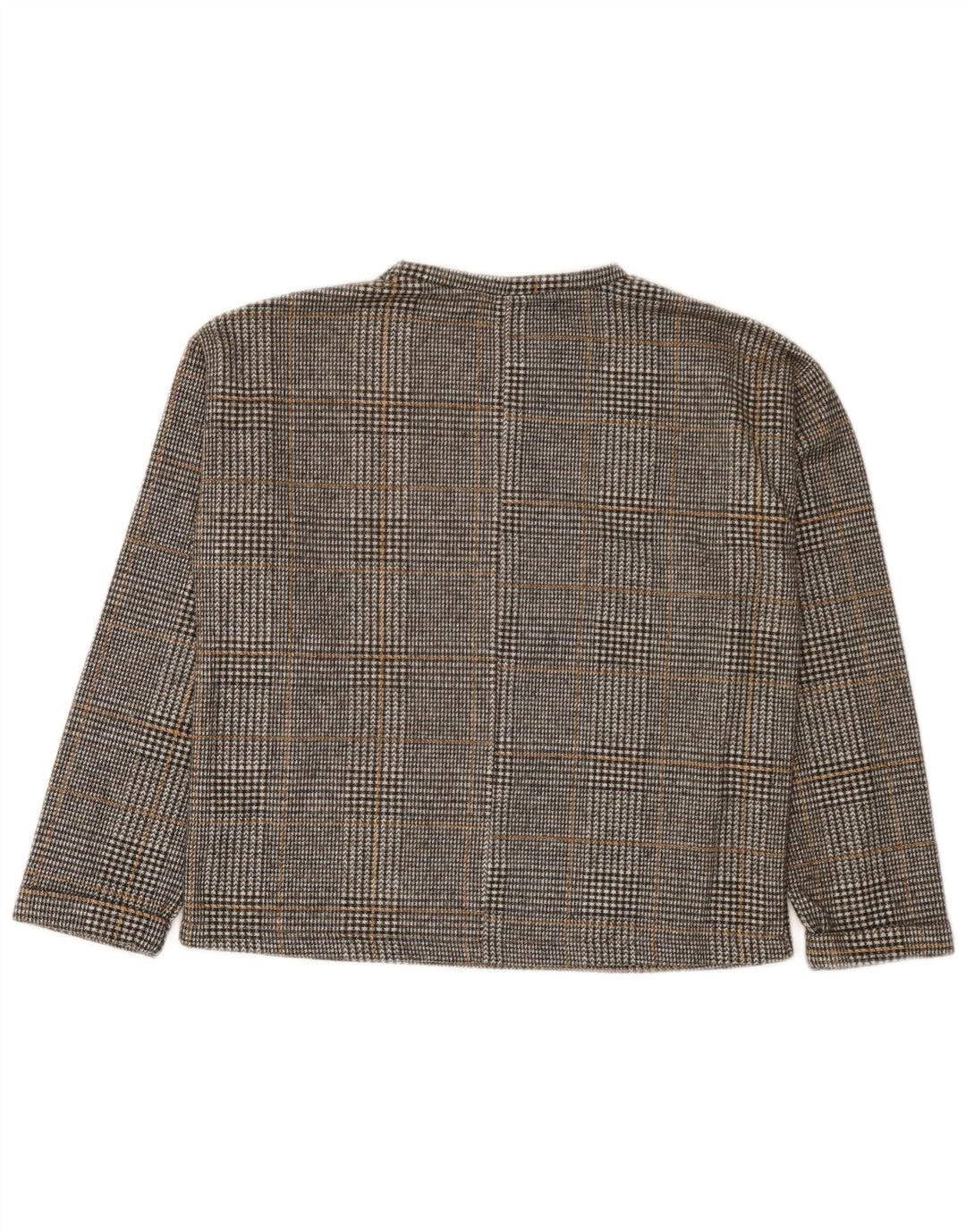 Zara Κοριτσίστικα Φούτερ Jumper 11-12 ετών Γκρι Καρό Πολυεστέρας