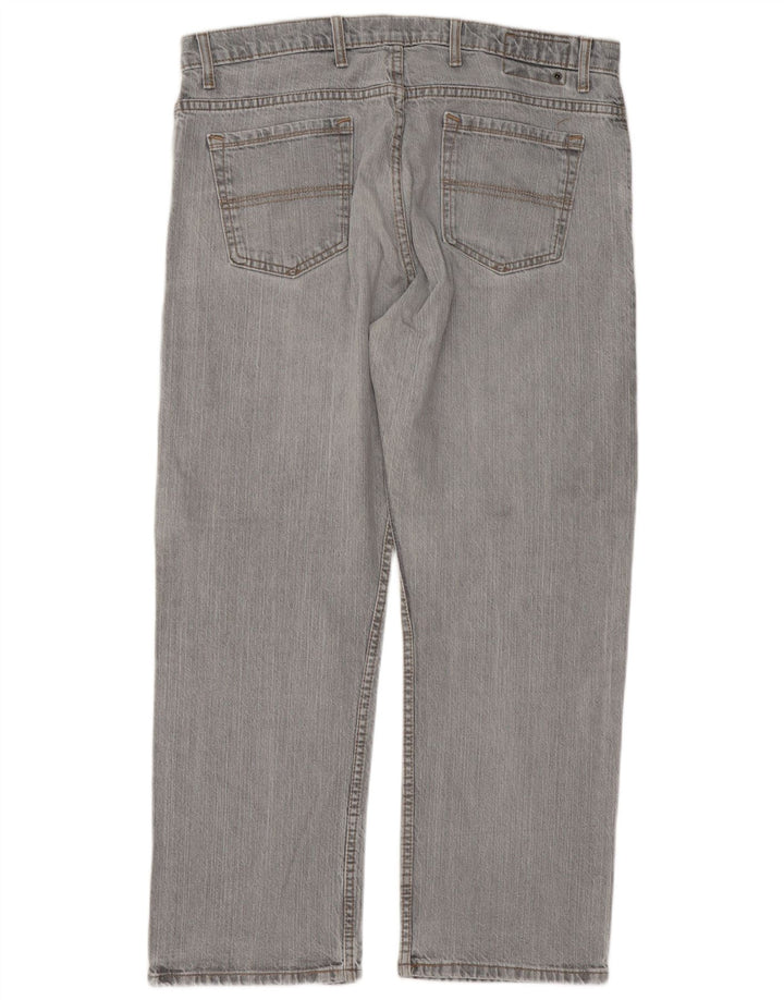 Ανδρικό τζιν Marks & Spencer Blue Harbor Straight W38 L29 Γκρι βαμβακερό