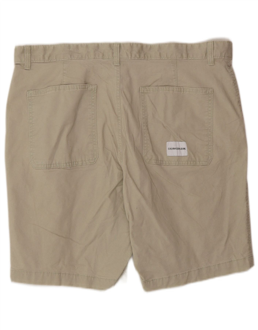 Ανδρικό σορτς Chino Calvin Klein W34 μεγάλο μπεζ βαμβακερό