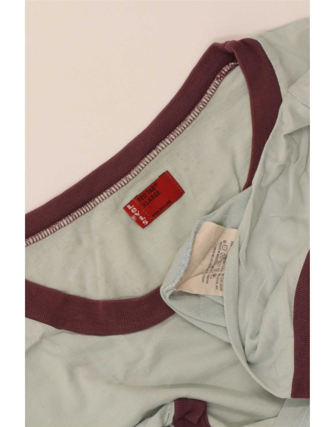 Ανδρικό γραφικό T-Shirt Levi's Top XL Blue Cotton