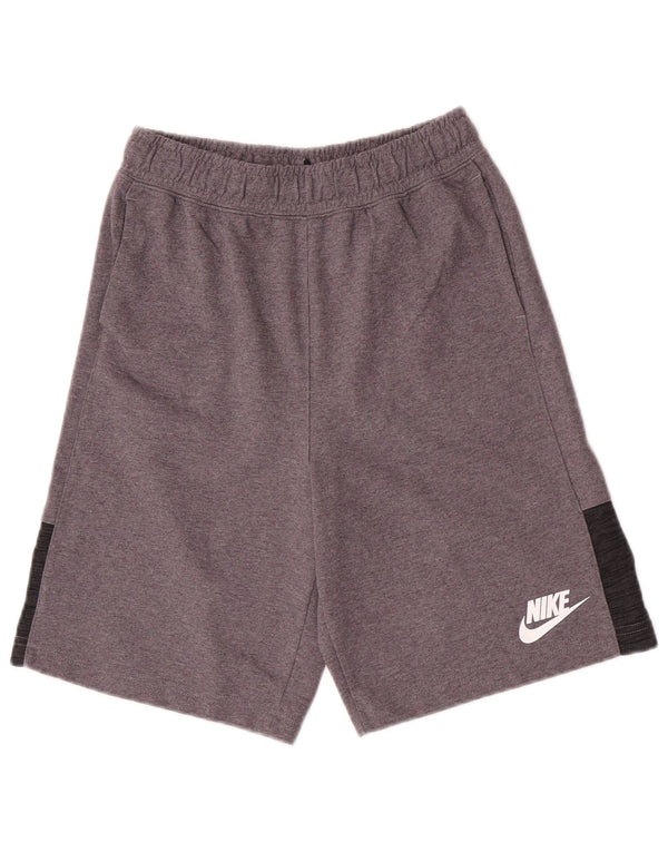 Αθλητικό σορτς Nike Boys 13-14 ετών XL, βαμβακερό γκρι