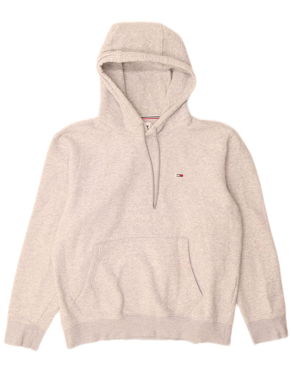 Tommy Hilfiger Ανδρικό Hoodie Jumper XL Γκρι βαμβακερό